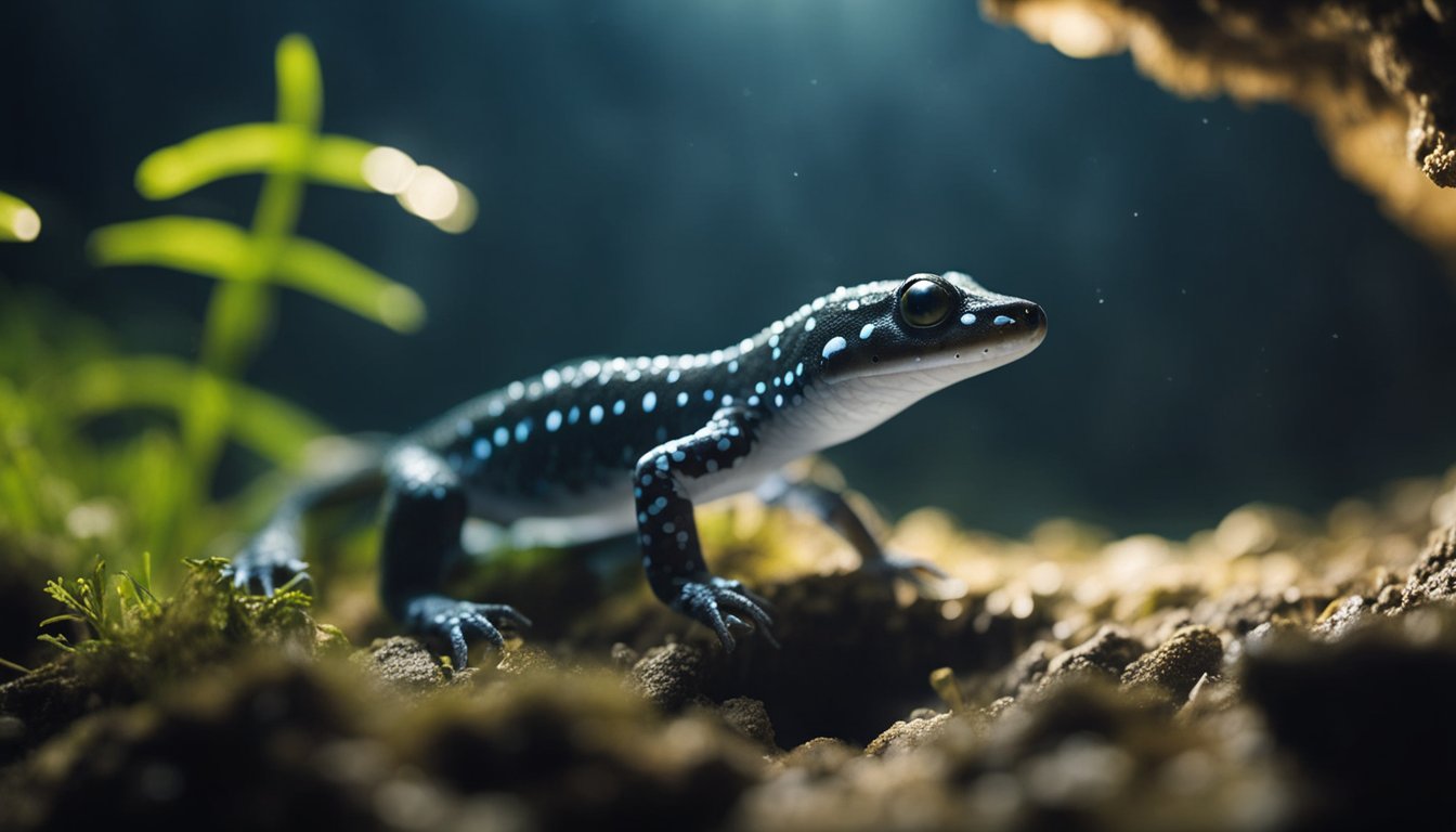 Cave Dwellers Exploring The Blind Cave Salamander