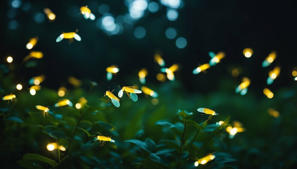 Fireflies Lighting Up The Night With Natures Own Lanterns