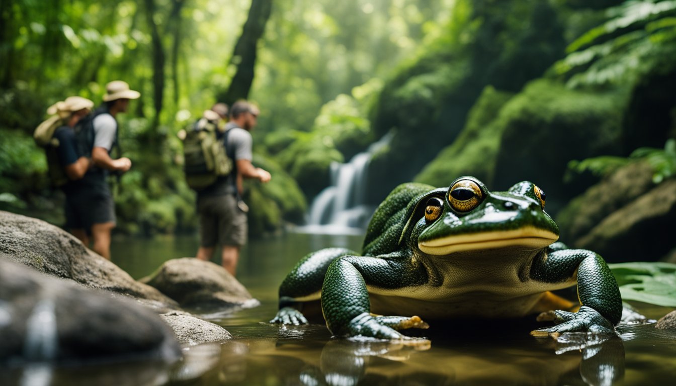Goliath Frog Adventures Discovering The Worlds Largest Frog
