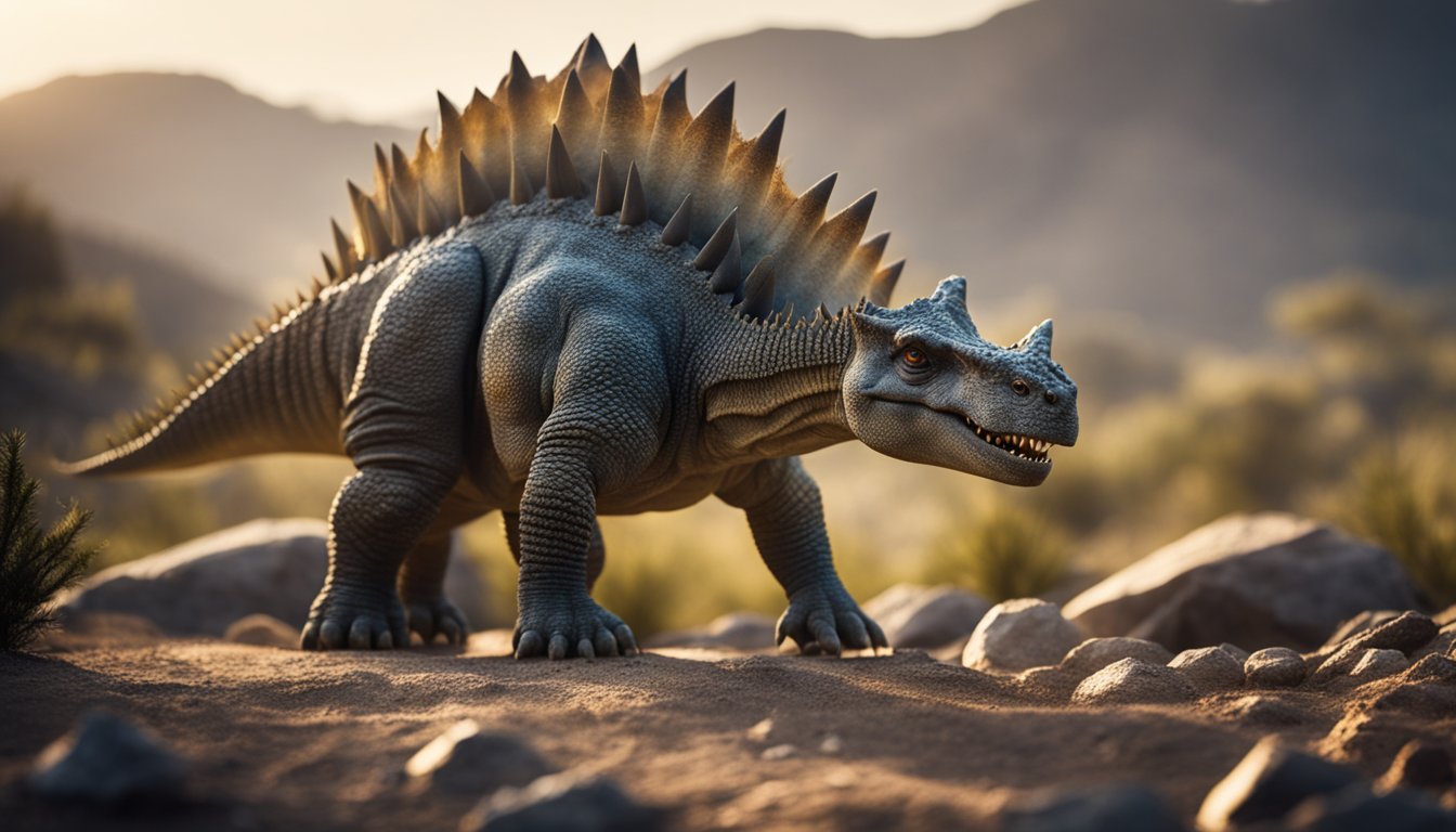 Hesperosaurus The Western Lizard With A Spiky Back