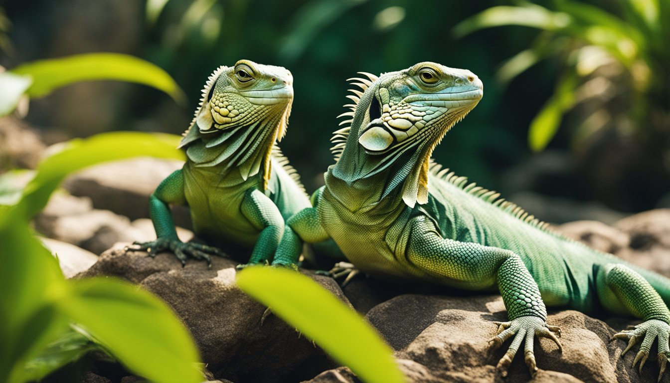 Iguanas Day Out Interesting Sunbathing Facts For Kids