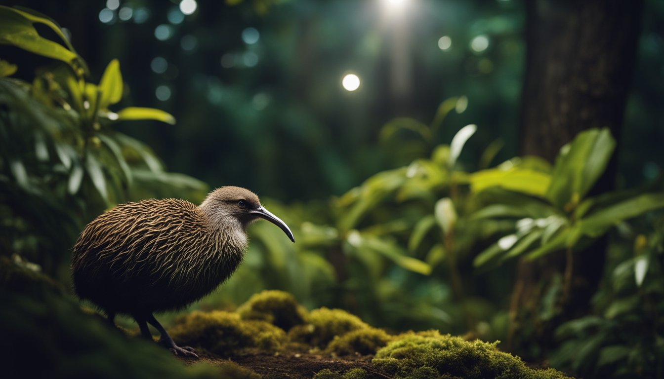 Kiwi Bird Wonders New Zealands Nighttime Marvel