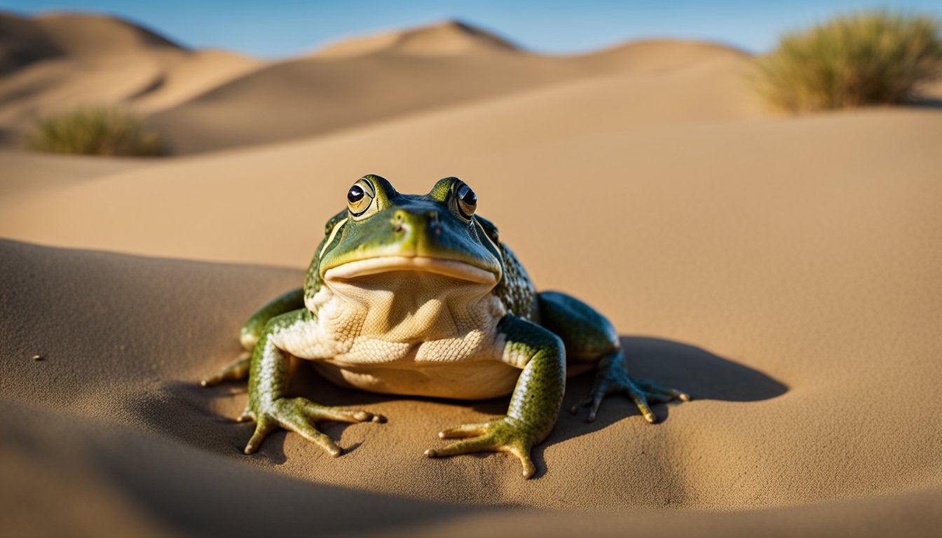Meet The African Bullfrog The Deserts Voracious Amphibian