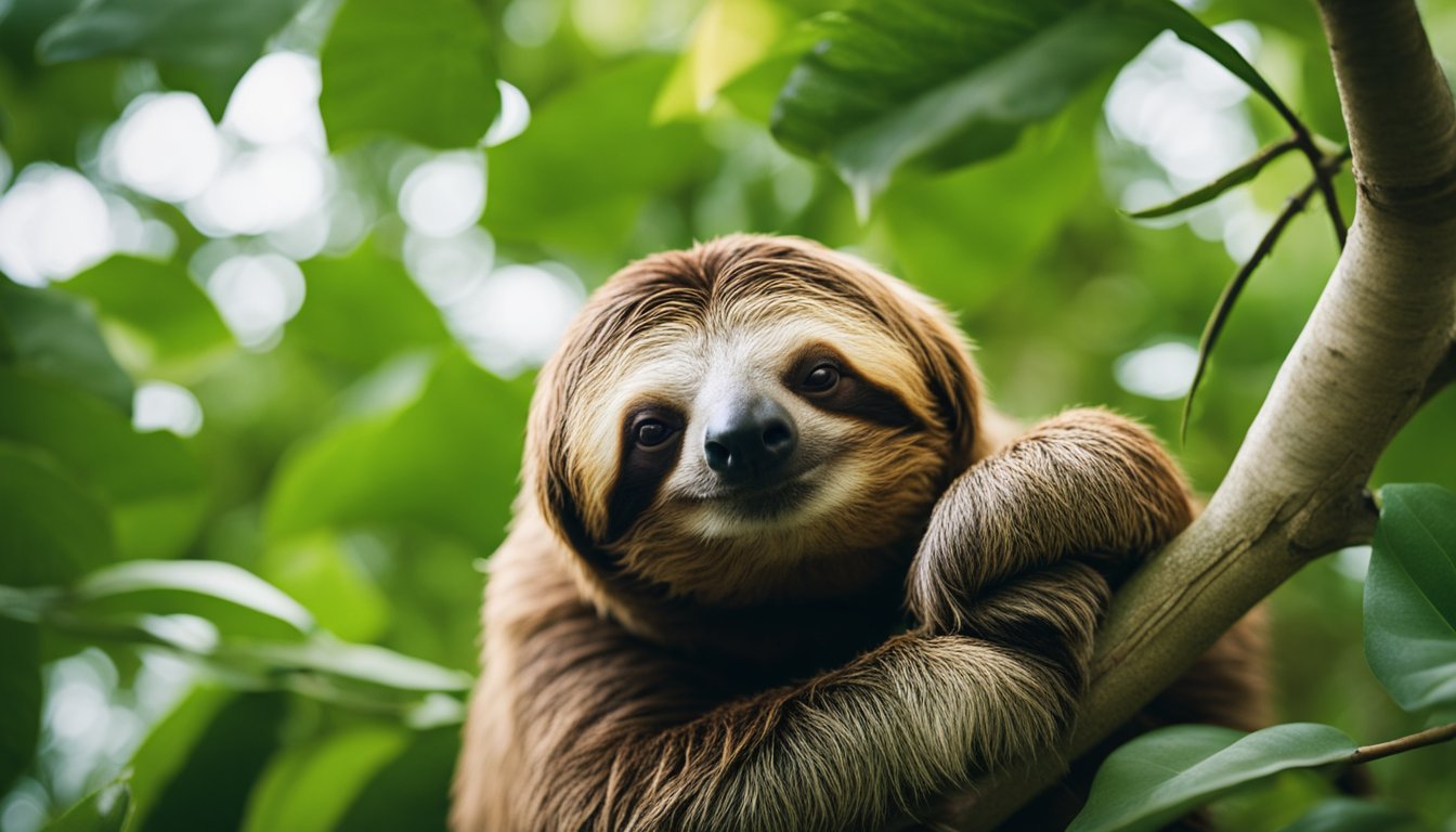Sloth Snoozes Slow Moving Facts For Kids