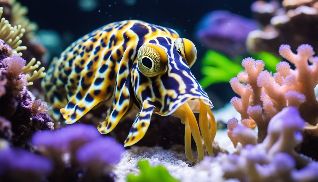 The Amazing Color Changing Common Cuttlefish