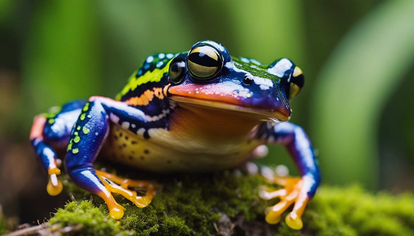 The Malagasy Rainbow Frog Colors That Change
