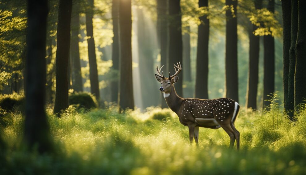The Serene Sika Deer Forest Dwellers Of The East