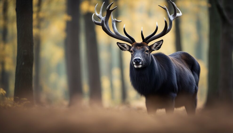 The Spirited Sable The Forests Velvet Antlers