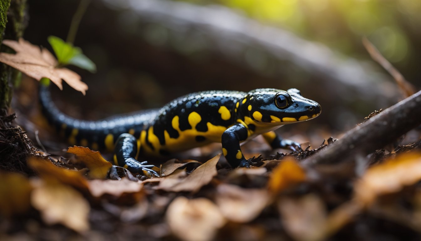 The Spotted Salamanders Secret Life Under The Forest Floor