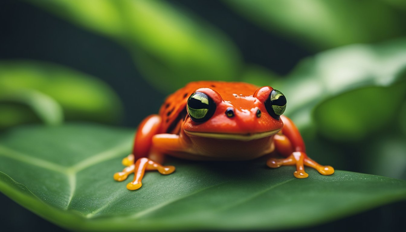 The Tomato Frog Red And Ready To Meet You