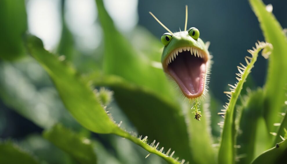 The Venus Flytrap And Its Insect Visitors A Deadly Attraction