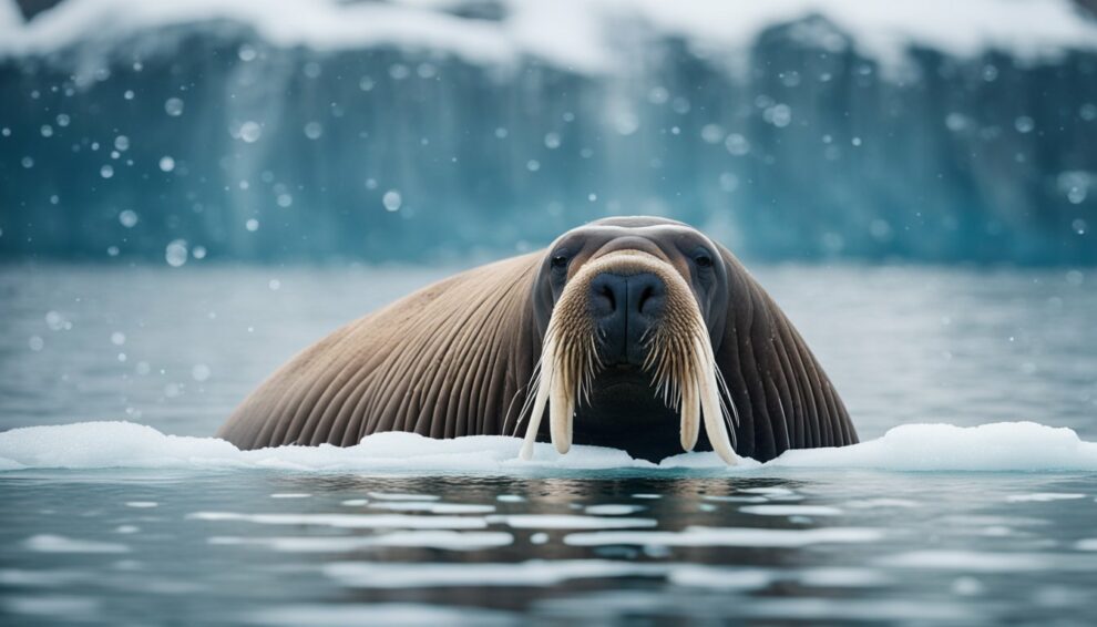 Walrus Whiskers Giants Of The Icy Waters
