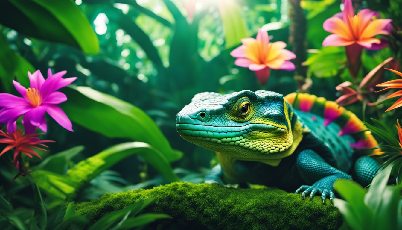 What Are The Brightest And Most Colorful Reptiles
