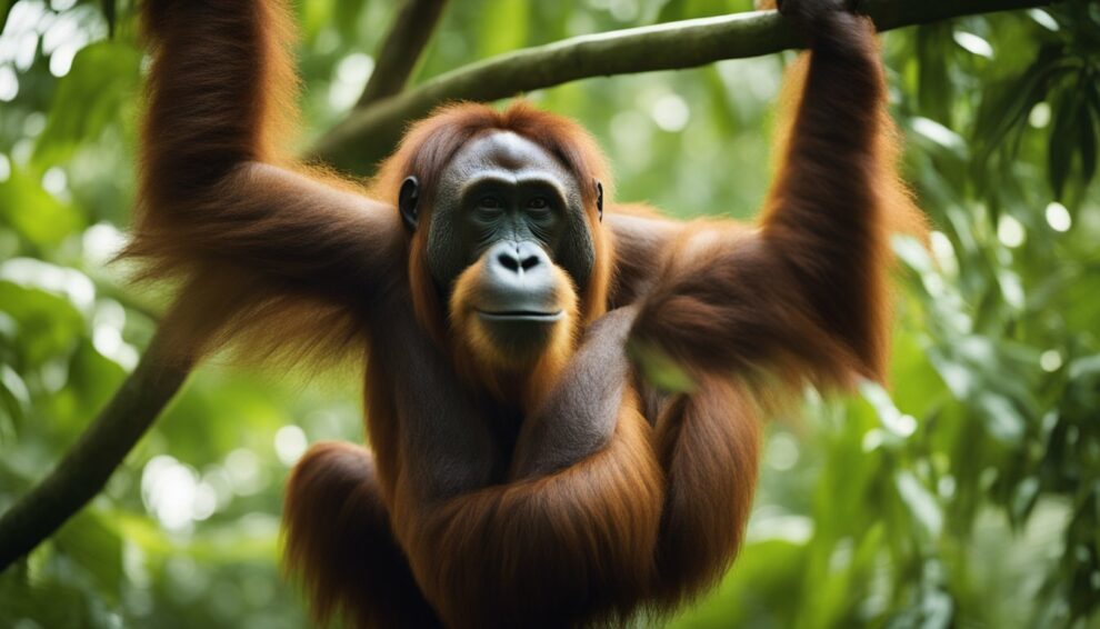 Orangutans Jungle Gym Masters Of The Treetops