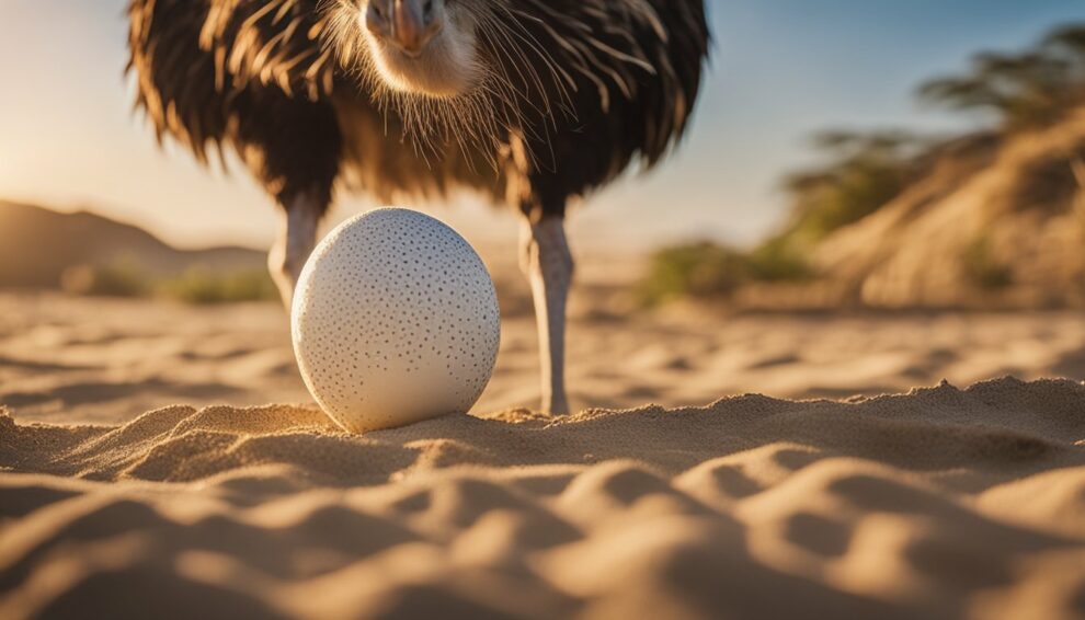 The Incredible Egg Laying Process Of The Ostrich Natures Largest Eggs