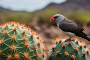 The Vampire Finch Galapagos Blood Feeding Bird