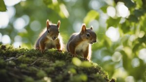 Baby Squirrels From Nest To Tree Top