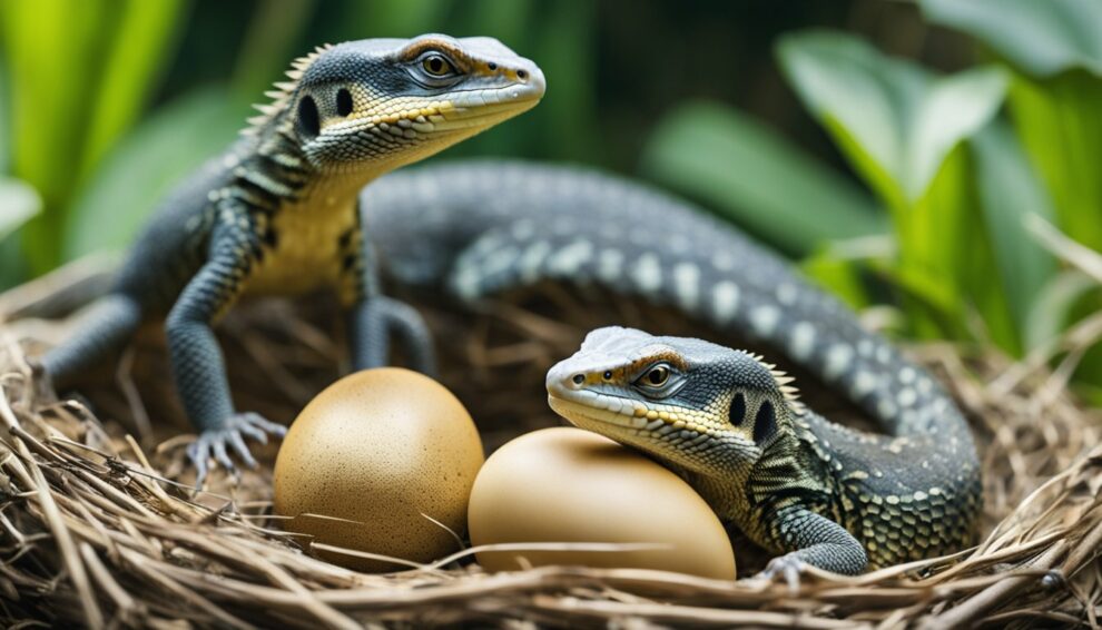 Nile Monitors Clever Egg Stealing Raids