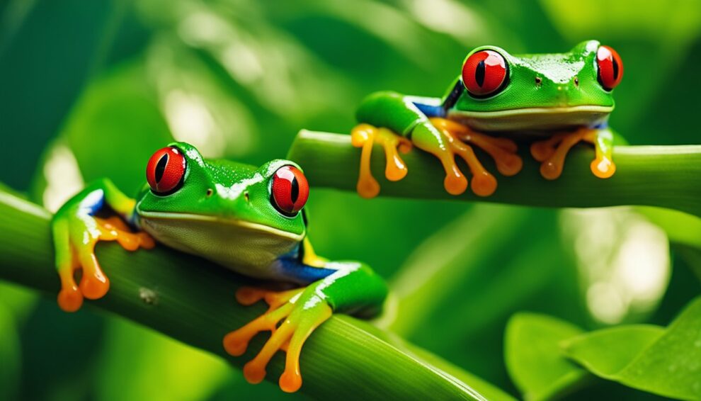 Red Eyed Tree Frogs Deceptive Defenses