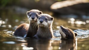 Squeaky Otter Pups The Cutest Swimmers