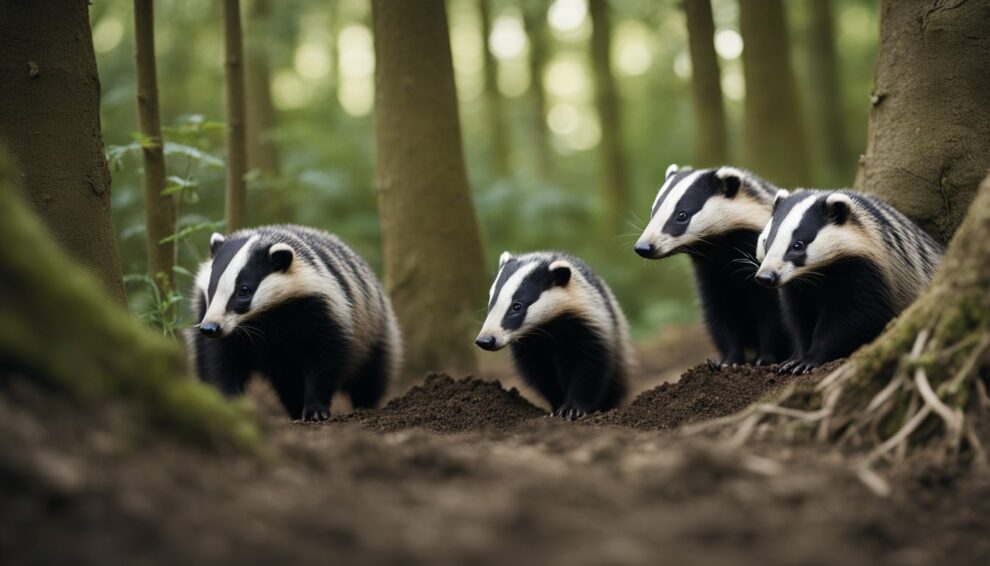 The Diggers Badgers And Their Burrows