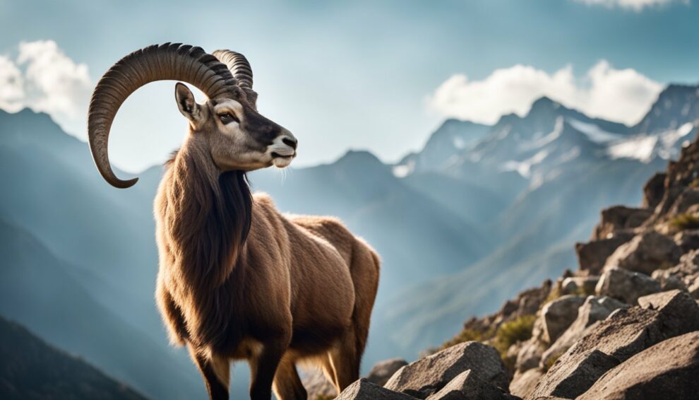 The Mysterious Markhor Spiral Horns Of The Mountains