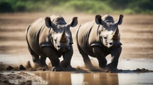 Why Baby Rhinos Love Mud