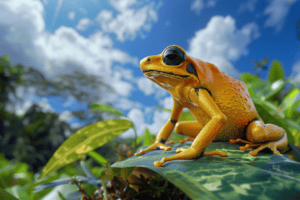 Deadly Beauty: The Astonishing Toxicity and Vibrant Colors of Poison Dart Frogs