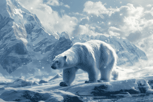 The Hidden Truth - How Polar Bears' Transparent Fur Keeps Them Camouflaged in the Arctic